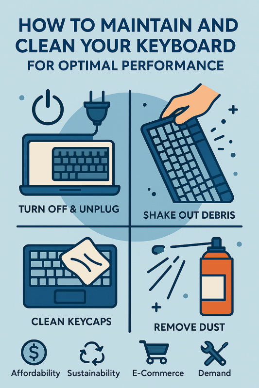 How to Maintain and Clean Your Keyboard for Optimal Performance
