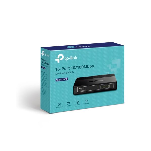 TP-Link 16-Port 10/100 Switch