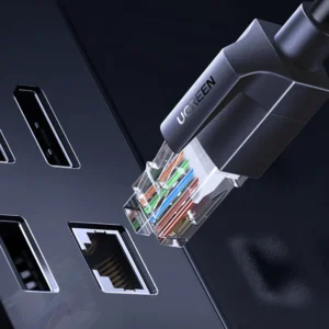 UGREEN NW316 55169 Cat6A F/UTP 0.5m Ethernet Cable Black