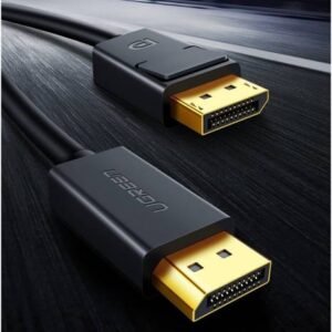 UGREEN DP102 10245 Display Port to Display Port 4K @60Hz Gold-Plated Connector 1.5 Meters Cable Length – Black