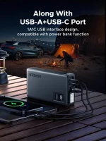UGREEN ES702 12000mAh Jump Starter POWER PACK-Jump Starter Power Pack 1000A Car Battery Booster for 6.0L Gasoline and 3.5L Diesel Engines