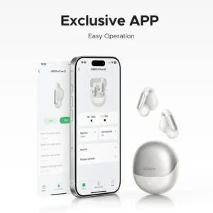 UGREEN HiTune S5 Headphones Wireless, Open-Ear Noise Cancelling Earbuds (White) WS210 45761