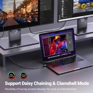 UGREEN CM556 25839 3 Meter 8K Type-C to Display Port Cable