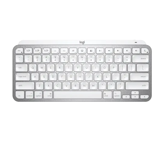 LOGITECH MX Keys Mini for Mac Bluetooth Illuminated Keyboard Pale Grey