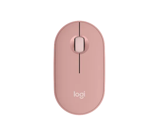 LOGITECH M350S Pebble 2 Bluetooth Mouse Tonal Rose