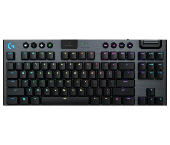 LOGITECH G915 Mechanical TKL Tenkeyless Lightspeed Wireless Gaming Keyboard Tactile