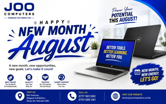 Happy new Month August